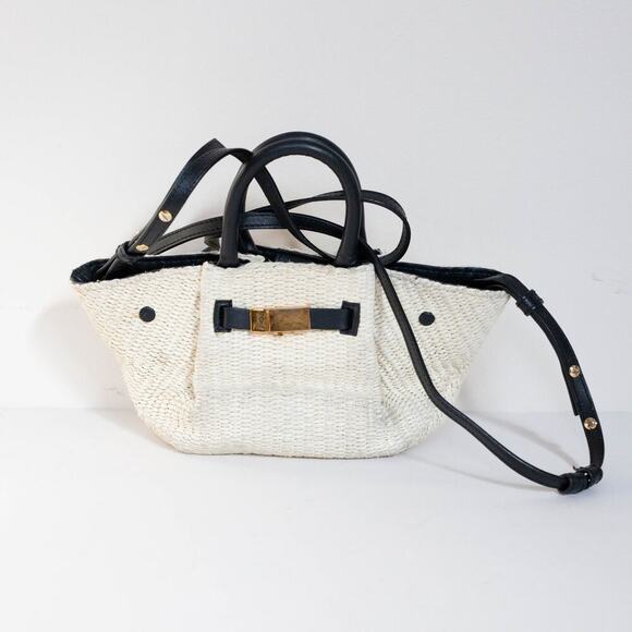 DeMellier Raffia Mini New York Bag - Picture 10 of 10